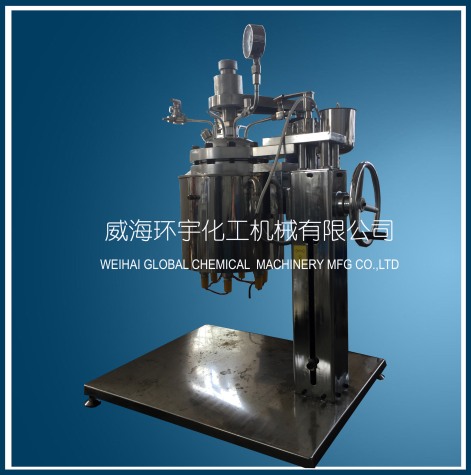 上海10L不銹鋼手動升降反應(yīng)釜